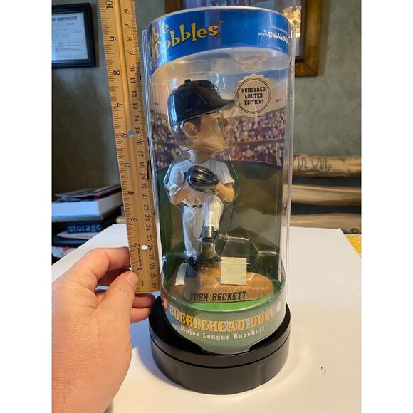 Josh Beckett 2003 Florida Marlins World Series Bobble Dobbles MLB Bobblehead NOS - Picture 7 of 8